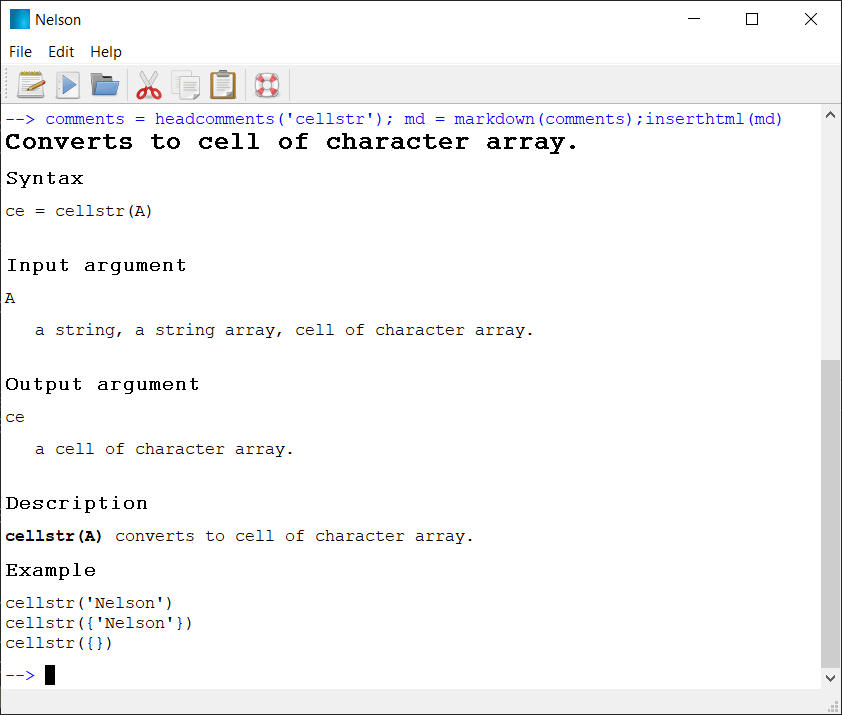 Example illustration